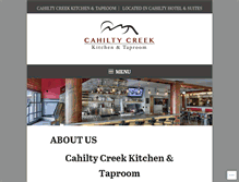 Tablet Screenshot of cahiltycreek.com
